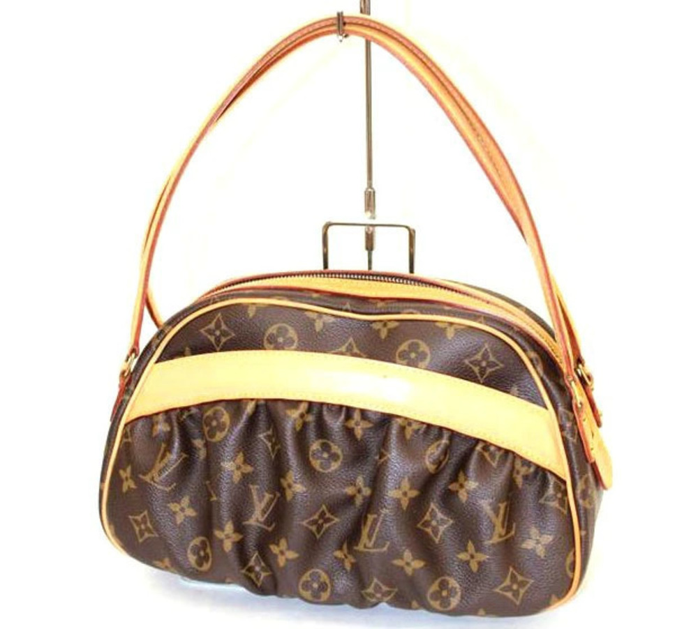 Louis Vuitton Clara Monogram Shoulder Bag Brown